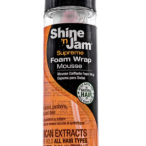 Shine 'n Jam Supreme Foam Wrap Mousse (8 oz)