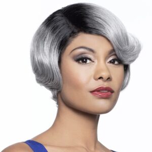 Foxy Silver Synthetic Wig 10940 #Milano