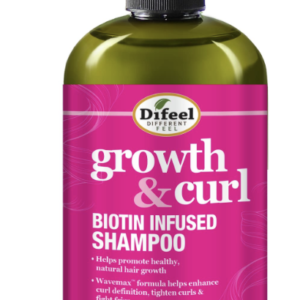 Difeel Growth & Curl Biotin Infused Shampoo 12oz