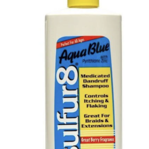 Sulfur 8 Aqua Blue Medicated Dandruff Shampoo 7.5 oz