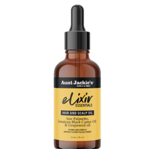 Aunt Jackie's Elixir Essentials Hair & Scalp Oil Jamaican Black Castor Oil 2oz