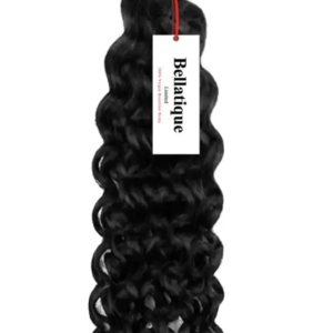 Bellatique Weaving Hair Natural Curl Grade 15A (Single Bundle) #Natural Black