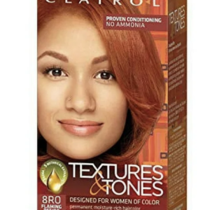 Clairol Textures & Tones Permanent Hair Color #8RO Flaming Desire