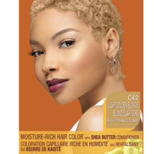 Creme of Nature Moisture-Rich Hair Color #C42 Light Golden Blonde