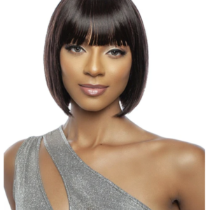Mane Concept Trill 11A 100% Unprocessed Human Hair Wig BOB WITH BANG 10" #TR1131